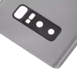 Capac Spate Sticla Samsung Galaxy Note 8 AMPlus (No Logo) (Silver) - imagine 2