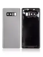 Capac Spate Sticla Samsung Galaxy Note 8 AMPlus (No Logo) (Silver) - imagine 4