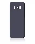 Capac Spate Sticla Samsung Galaxy S8 Service Pack Original (Midnight Black) - imagine 3