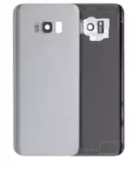 Capac Spate Sticla Samsung Galaxy S8 Plus AMPlus (No Logo) (Arctic Silver)