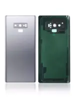 Capac Spate Sticla Samsung Galaxy Note 9 AMPlus (No Logo) (Cloud Silver) - imagine 2