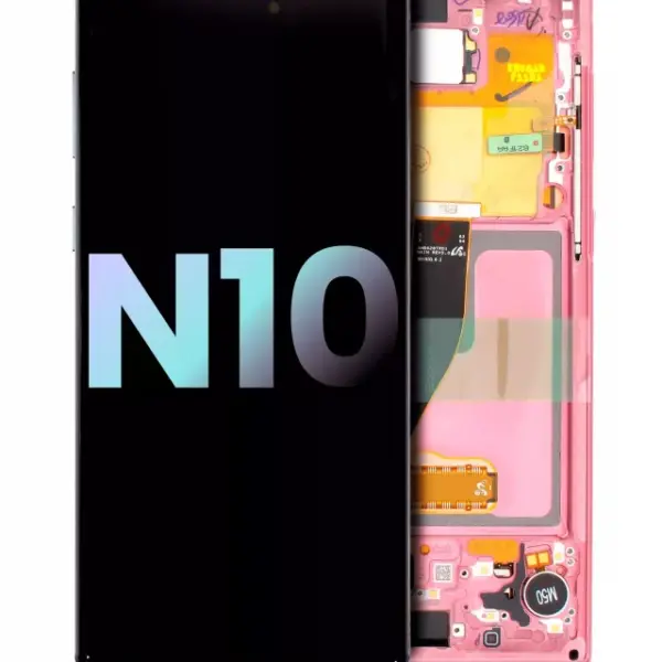 Ansamblu Display Samsung Galaxy Note 10 Service Pack (Aura Pink)