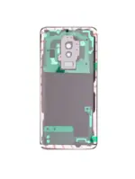 Capac Spate Sticla Samsung Galaxy S9 Plus AMPlus (No Logo) (Titanium Gray) - imagine 6