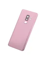 Capac Spate Sticla Samsung Galaxy S9 Plus AMPlus (No Logo) (Lilac Purple) - imagine 2