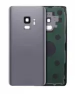 Capac Spate Sticla Samsung Galaxy S9 AMPlus (No Logo) (Titanium Gray)