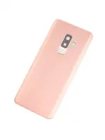 Capac Spate Sticla Samsung Galaxy S9 Plus AMPlus (No Logo) (Sunrise Gold) - imagine 3
