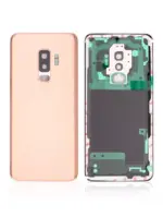 Capac Spate Sticla Samsung Galaxy S9 Plus AMPlus (No Logo) (Sunrise Gold) - imagine 6