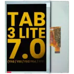 Display Tableta Samsung Galaxy Tab 3 Lite 7.0 Refurbished (Fara Rama)