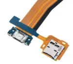 Cablu Flex Port Incarcare cu Cititor Sim Samsung Galaxy Tab S 10.5" (2014) Premium - imagine 4