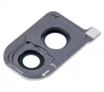 Geam Camera Spate Cu Rama Samsung Galaxy A40 (A405 / 2019) (Black) - imagine 5