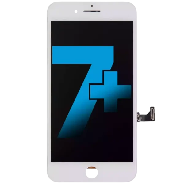 Display cu Placa Metalica iPhone 7 Plus Aftermarket AQ7 (White)