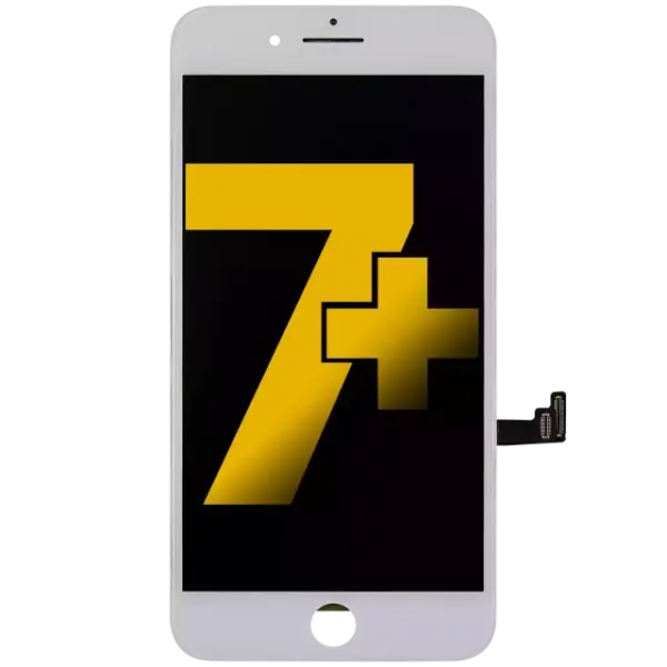 Display cu Placa Metalica iPhone 7 Plus (Refurbished: LG) (White)