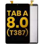 Display Tableta Samsung Galaxy Tab A 8.0 (T387) Refurbished (Black) (Fara Rama)