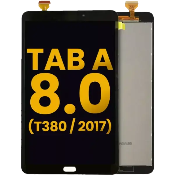 Display Tableta Samsung Galaxy Tab A 8.0 (T380) Refurbished (Black) (Fara Rama)