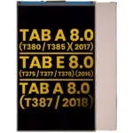 Display Tableta Samsung Galaxy Tab A 8.0 Refurbished (Fara Rama)