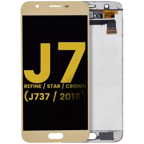 Display telefon  Samsung Galaxy J7 Refine (J737) Refurbished (Gold)