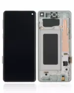Display telefon Samsung Galaxy S10 (G973) AM (In-Cell LTPS) (White) - imagine 2