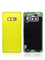 Capac Spate Sticla Samsung Galaxy S10E AMPlus (No Logo) (Canary Yellow) - imagine 2