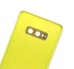Capac Spate Sticla Samsung Galaxy S10E AMPlus (No Logo) (Canary Yellow) - imagine 3