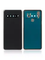 Capac Spate Sticla Samsung Galaxy S10 AMPlus (No Logo) (Prism Black) - imagine 4
