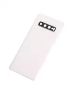 Capac Spate Sticla Samsung Galaxy S10 AMPlus (No Logo) (Prism White) - imagine 6