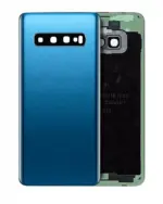 Capac Spate Sticla Samsung Galaxy S10 Service Pack Original (Prism Blue)