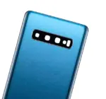 Capac Spate Sticla Samsung Galaxy S10 Service Pack Original (Prism Blue) - imagine 3