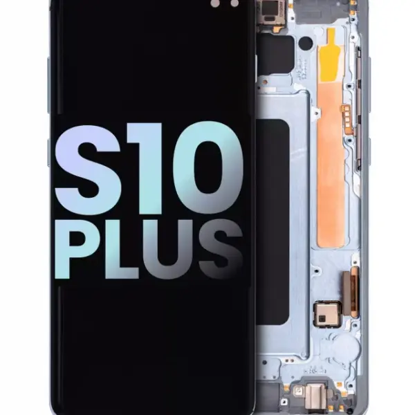 Display Samsung Galaxy S10 Plus Oled Service Pack (Prism Blue)