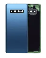 Capac Spate Sticla Samsung Galaxy S10 Plus AMPlus (No Logo) (Prism Blue)