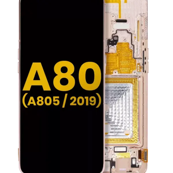 Display telefon Samsung Galaxy A80 (A805) Refurbished (Gold)