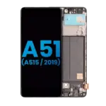 Ansamblu Display Samsung Galaxy A51 4G (A515 / 2019) (Fara Scanner Amprenta) Aftermarket In-Cell