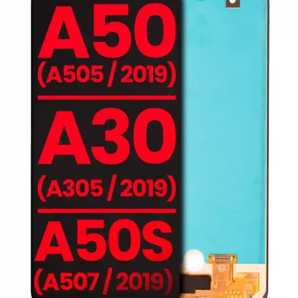 Ansamblu Display Samsung Galaxy A50 (A505 / 2019) / A30 (A305 / 2019) / A50s (A507 / 2019) AMPlus (Fara Rama)