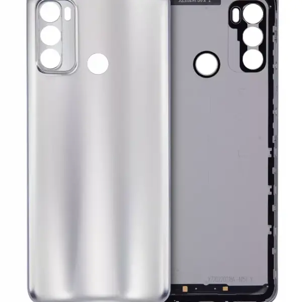 Capac Spate Sticla Motorola Moto G40 Fusion (Silver)