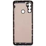 Capac Spate Sticla Motorola Moto G40 Fusion (Frosted Champagne) - imagine 4
