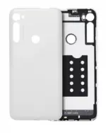 Capac Spate Sticla Motorola Moto One Fusion Plus (White)