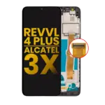 Display telefon Alcatel 3X / T-Mobile Revvl 4 Plus Refurbished (Black)