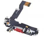 Cablu Flex Port Incarcare Cu Placa iPhone 12 / 12 Pro AMPlus (Red) - imagine 4