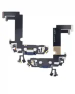 Cablu Flex Port Incarcare Cu Placa iPhone 12 Mini AMPlus (Blue) - imagine 2