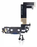 Cablu Flex Port Incarcare Cu Placa iPhone 12 Mini AMPlus (Blue) - imagine 3