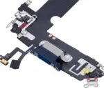 Cablu Flex Port Incarcare Cu Placa iPhone 12 Mini AMPlus (Blue) - imagine 6