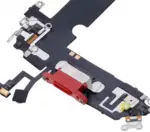 Cablu Flex Port Incarcare Cu Placa iPhone 12 Mini AMPlus (Red) - imagine 6