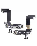 Cablu Flex Port Incarcare Cu Placa iPhone 12 Mini AMPlus (White) - imagine 2