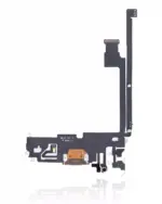 Cablu Flex Port Incarcare Cu Placa iPhone 12 Pro Max AMPlus (Gold) - imagine 3