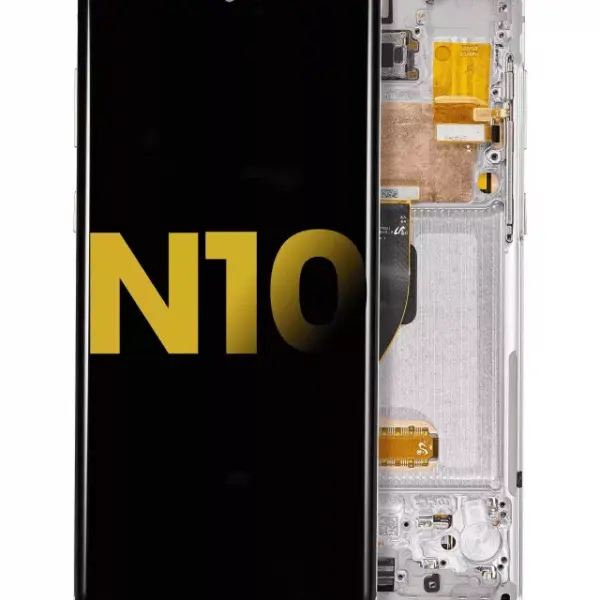 Display telefon Samsung Galaxy Note 10 (N970) Refurbished (White)