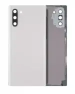 Capac Spate Sticla Samsung Galaxy Note 10 AMPlus (No Logo) (Aura White)