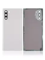 Capac Spate Sticla Samsung Galaxy Note 10 AMPlus (No Logo) (Aura White) - imagine 4