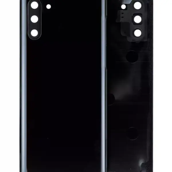 Capac Spate Sticla Samsung Galaxy Note 10 Service Pack Original (Aura Black)