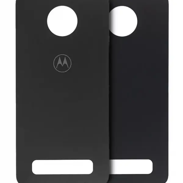 Capac Spate Sticla Motorola Moto Z3 Play  Original (Onyx Black)