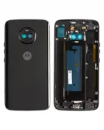 Capac Spate Sticla Motorola Moto X4  Original (Black) - imagine 3