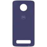 Capac Spate Sticla Motorola Moto Z3 Play  Original (Deep Indigo) - imagine 3